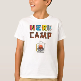 La camiseta de los niños del campo del empollón