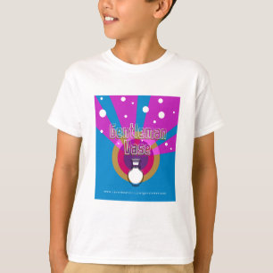 La camiseta de los niños del florero del caballer