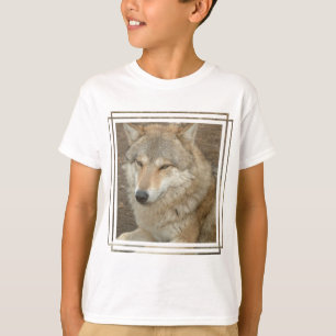 La camiseta de los niños del lobo