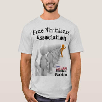 La camiseta de los pensadores de los hombres