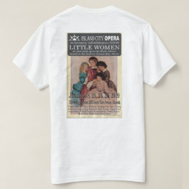 La camiseta de los pequeños hombres de las mujeres