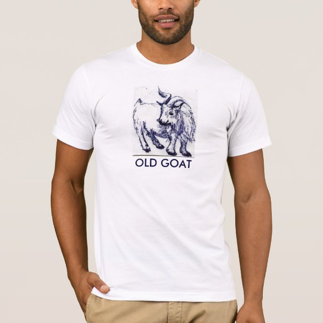 La camiseta de los VIEJOS hombres de la CABRA (Anverso)