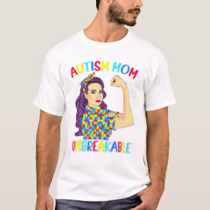 La camiseta de mamá un autismo irrompible