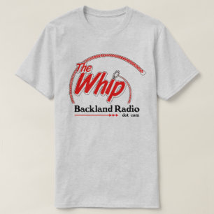 La camiseta de manga corta de la radio del azote -