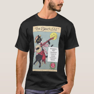 La camiseta de manga corta oscura de los hombres