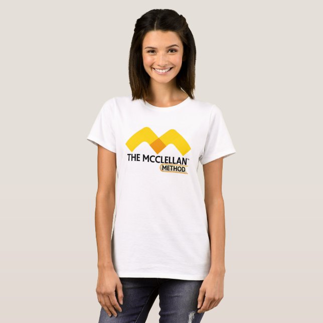 La camiseta de McClellan de las mujeres del método (Anverso completo)
