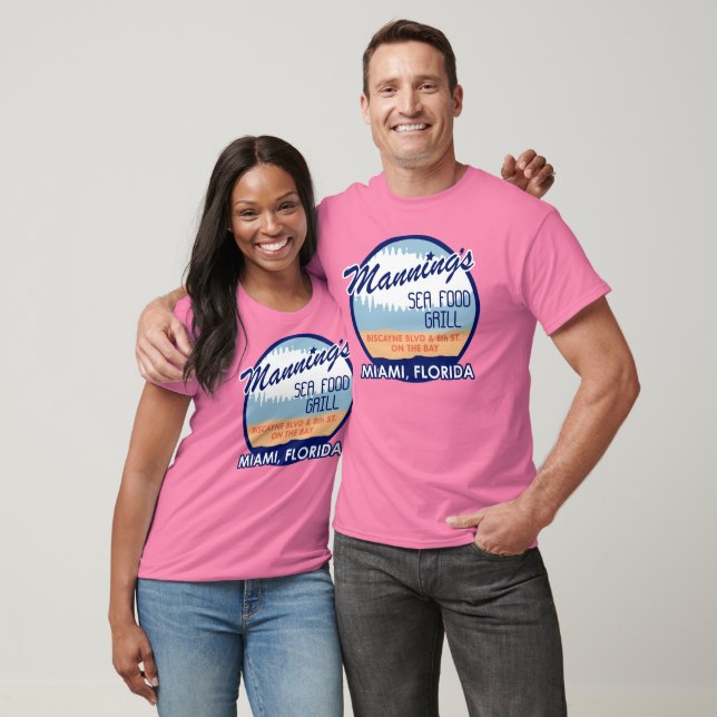 La camiseta de Miami de Manning's Sea Food (Unisexo)
