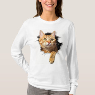 "La camiseta de miau del gato"