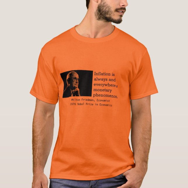 La camiseta de Milton Friedman sobre educación eco (Anverso)