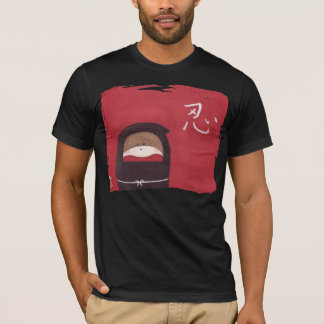 La camiseta de Ninja del mono del calcetín (para