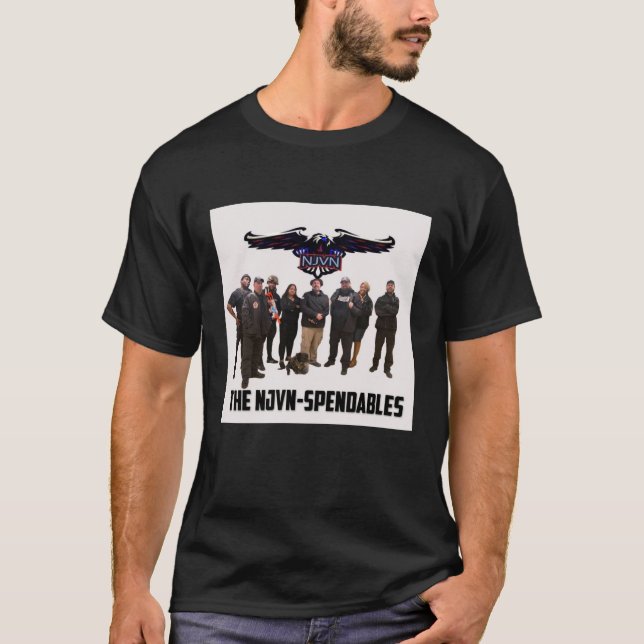LA CAMISETA DE NJVN-SPENDABLES (Anverso)