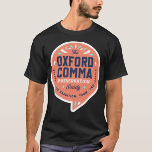La camiseta de Oxford para la conservación de la c