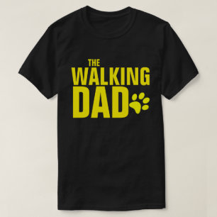 La camiseta de papá de perro que camina