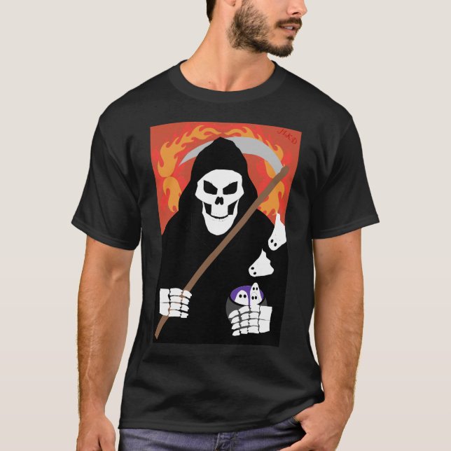 La Camiseta De Parca Grim (Anverso)