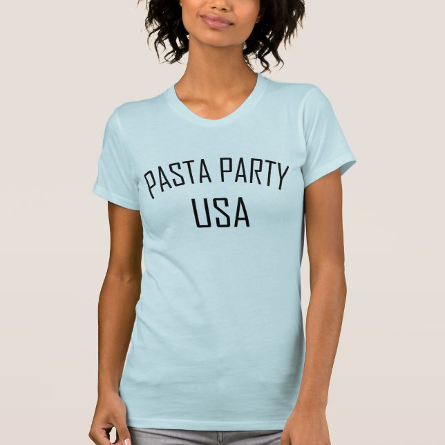 La camiseta de Pasta Fiesta USA Tumblr (Anverso)