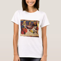"La camiseta de Paul Gauguin de la comida" -