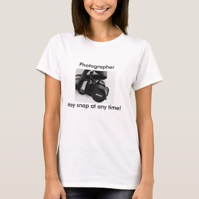 La camiseta de Photog (Anverso)