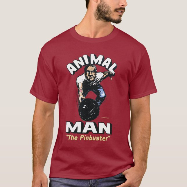La camiseta de Pinbuster (Anverso)