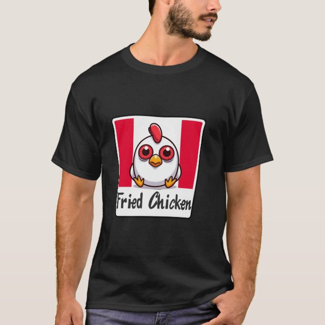La camiseta de pollo frito (Anverso)