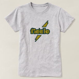 La camiseta de Power Mujer del violín