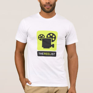 La camiseta de Reelist - logotipo apilado