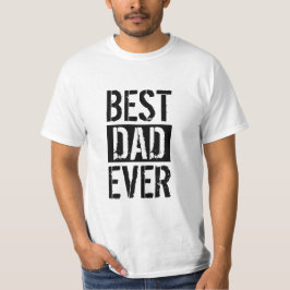 La camiseta de regalo del Día del Padre Mejor Papá