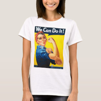 La camiseta de Riveter T, rosada para las mujeres