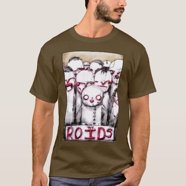 La camiseta de ROIDS para los hombres (Anverso)