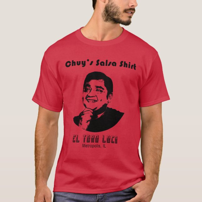 La camiseta de Salsa de Chuy (Anverso)