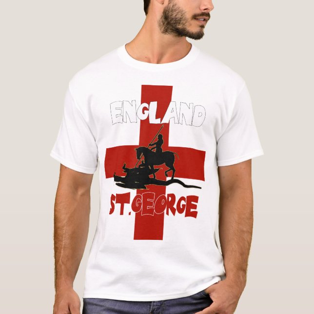 La camiseta de San Jorge - Inglaterra San Jorge (Anverso)