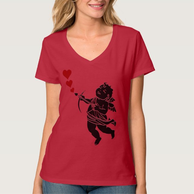 La camiseta de San Valentín de las mujeres es Pers (Anverso)