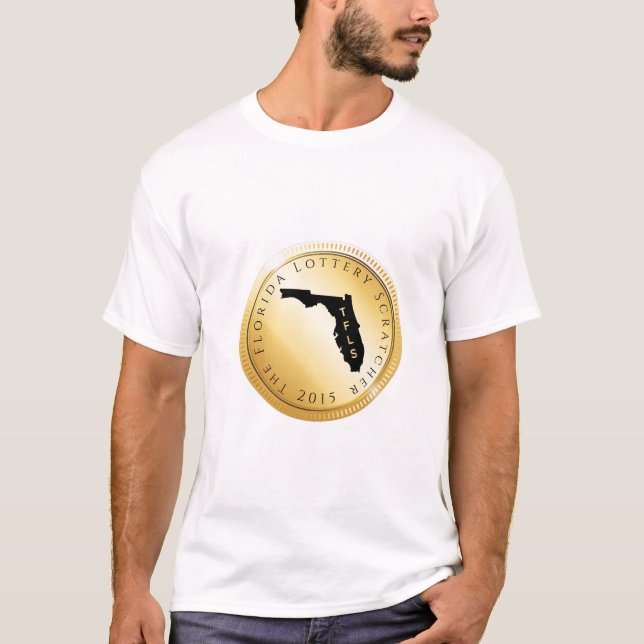 La camiseta de Scratcher de la Lotería de Florida (Anverso)