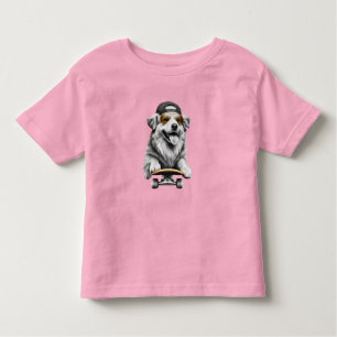 La camiseta de Skateboarding Beast