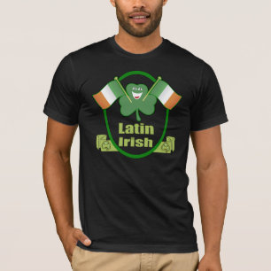 La camiseta de St Patrick latino del irlandés