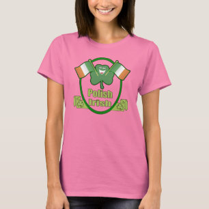 La camiseta de St Patrick polaco del irlandés
