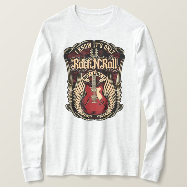 La camiseta de Stones (Anverso del diseño)