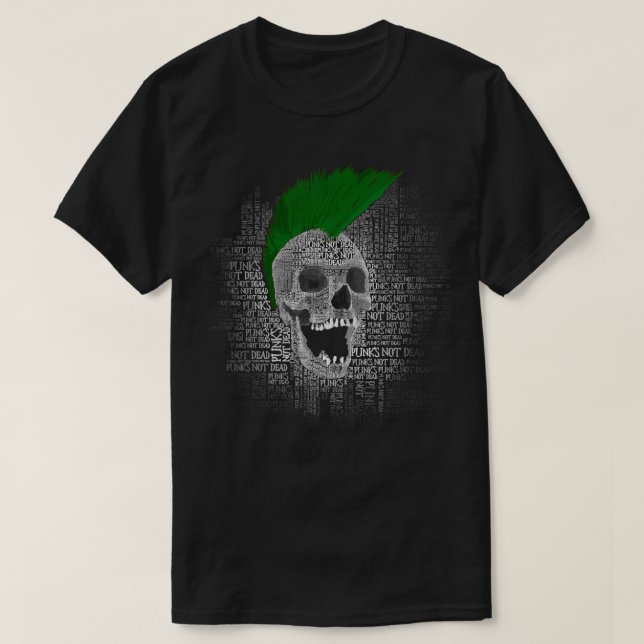 La camiseta de T-ShirtPunk no está muerta (Diseño del anverso)