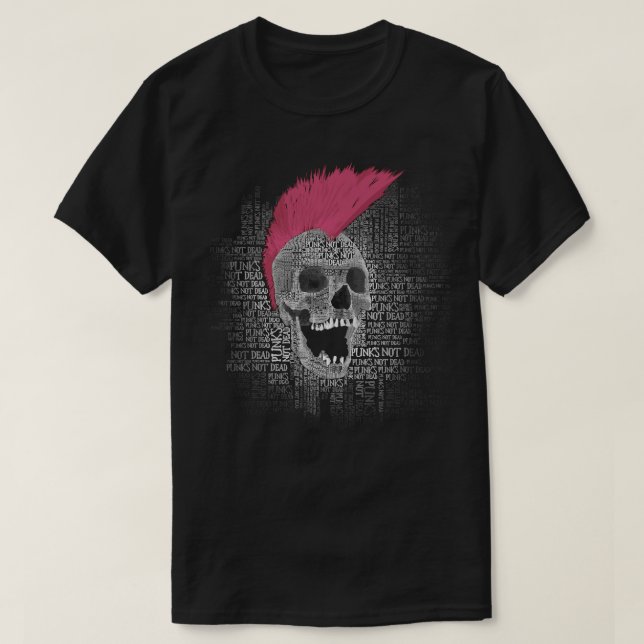 La camiseta de T-ShirtPunk no está muerta (Diseño del anverso)