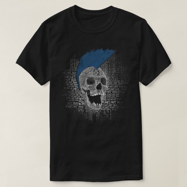 La camiseta de T-ShirtPunk no está muerta (Diseño del anverso)
