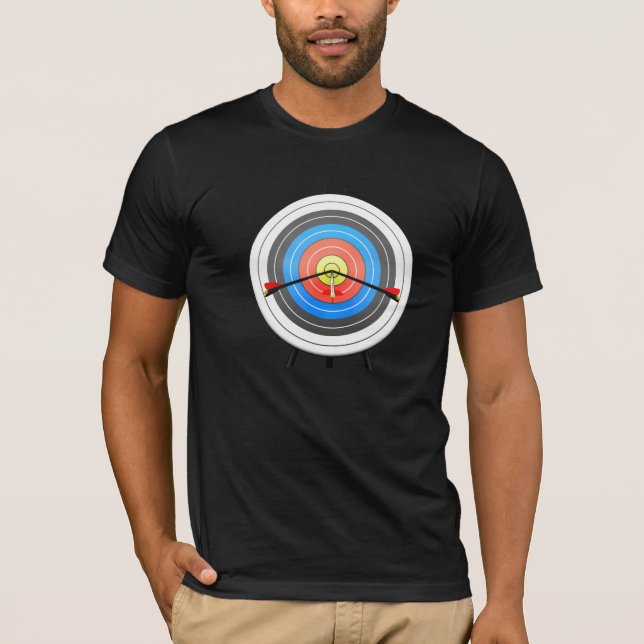 La camiseta de Target Hombre del tiro al arco (Anverso)