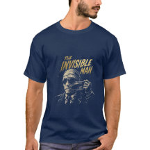 La Camiseta de Terror de Hombre Invisible con Hoju