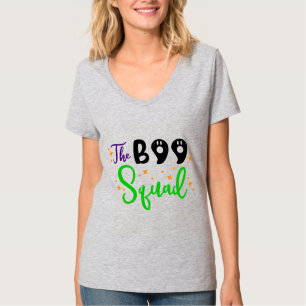 La Camiseta de The Boo Squad Cute Halloween