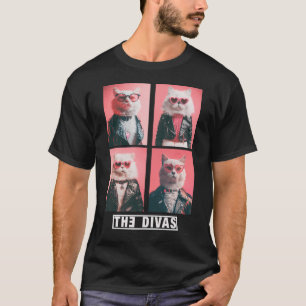 La camiseta de The Divas Cat Band por Blirt