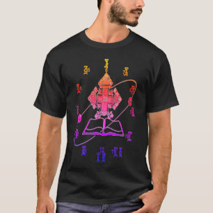 La camiseta de tiempo de reloj del reloj de los