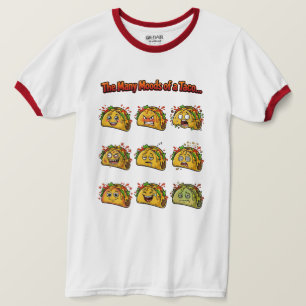 La Camiseta de Tono Variable Taco Ringer