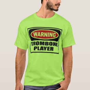 La camiseta de TROMBONE de los hombres