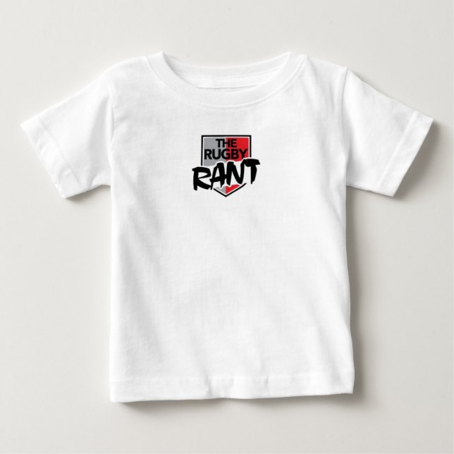 La camiseta de un bebé que despoja de Rugby (Anverso)