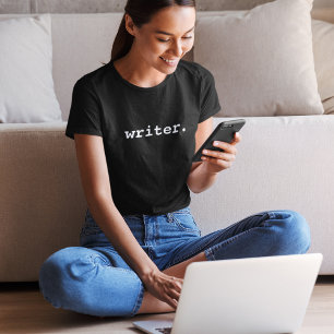 La camiseta de una escritora negra