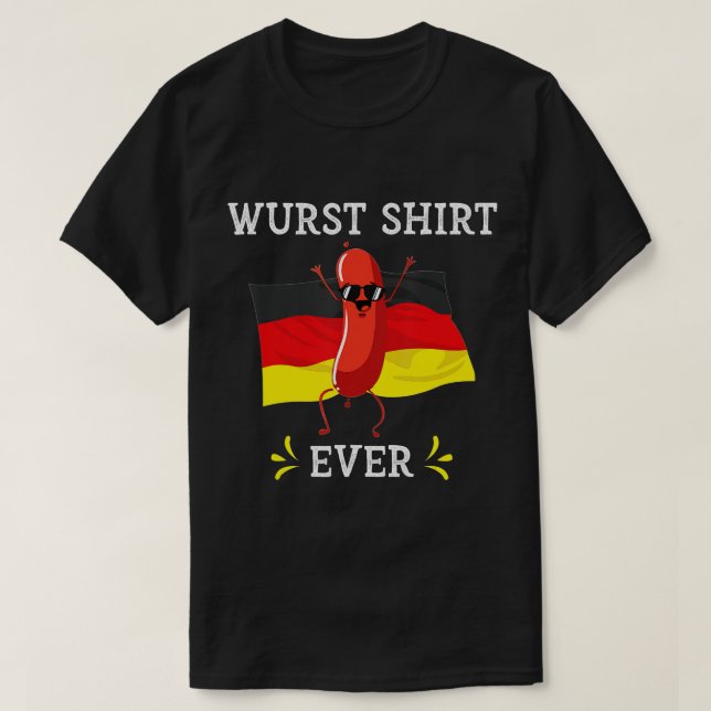 La camiseta de Wurt fue divertida en Oktoberfest (Diseño del anverso)