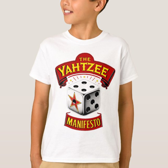 La camiseta de Yahtzee (Anverso)